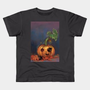 Kittens in pumpkin Kids T-Shirt